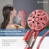 image6Mode High Pressure Handheld Shower Head with Filter HOPOPRO High Flow Filtered Handheld Showerhead Water Softener Filters for Hard Water  Removes Chlorine  Improves Skin Hair ConditionRed