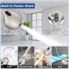image6Mode High Pressure Handheld Shower Head with Filter HOPOPRO High Flow Filtered Handheld Showerhead Water Softener Filters for Hard Water  Removes Chlorine  Improves Skin Hair ConditionBrushed Nickel