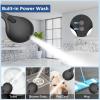 image6Mode High Pressure Handheld Shower Head with Filter HOPOPRO High Flow Filtered Handheld Showerhead Water Softener Filters for Hard Water  Removes Chlorine  Improves Skin Hair ConditionMatte Black