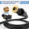 image6Mode High Pressure Handheld Shower Head with Filter HOPOPRO High Flow Filtered Handheld Showerhead Water Softener Filters for Hard Water  Removes Chlorine  Improves Skin Hair ConditionMatte Black