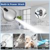 image6Mode High Pressure Handheld Shower Head with Filter HOPOPRO High Flow Filtered Handheld Showerhead Water Softener Filters for Hard Water  Removes Chlorine  Improves Skin Hair ConditionChrome