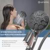 image6Mode High Pressure Handheld Shower Head with Filter HOPOPRO High Flow Filtered Handheld Showerhead Water Softener Filters for Hard Water  Removes Chlorine  Improves Skin Hair ConditionGray