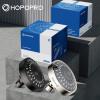imageHOPOPRO 5Mode High Pressure Shower Head  The Washington Post NBC News Today TV Show Recommended  High Flow Fixed Showerheads 6 Inch Brushed NickelBrushed Nickel