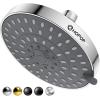 imageHOPOPRO 5Mode High Pressure Shower Head  The Washington Post NBC News Today TV Show Recommended  High Flow Fixed Showerheads 6 Inch Brushed NickelChrome