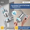 imageHOPOPRO 5Mode High Pressure Shower Head  The Washington Post NBC News Today TV Show Recommended  High Flow Fixed Showerheads 6 Inch Brushed NickelChrome