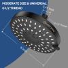 imageHOPOPRO 5Mode High Pressure Shower Head  The Washington Post NBC News Today TV Show Recommended  High Flow Fixed Showerheads 6 Inch Brushed NickelOil Rubbed Bronze