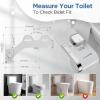 imageHOPOPRO Bidet with Single Finger Water Pressure Control Self Cleaning Hygienic Dual Nozzle FeminineRear Wash NonElectric Bidet Attachment for Toilet Seat Easy DIY Install amplt5 Min WhiteWhite