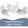 imageHOPOPRO Bidet with Single Finger Water Pressure Control Self Cleaning Hygienic Dual Nozzle FeminineRear Wash NonElectric Bidet Attachment for Toilet Seat Easy DIY Install amplt5 Min WhiteWhite