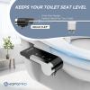 imageHOPOPRO Bidet with Single Finger Water Pressure Control Self Cleaning Hygienic Dual Nozzle FeminineRear Wash NonElectric Bidet Attachment for Toilet Seat Easy DIY Install amplt5 Min WhiteBlack