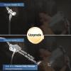 imageHOPOPRO Filtered Shower Head with Handheld Combo Dual Water Softener Shower Head with Massage High Pressure Shower Head with Filters for Hard Water Remove Chlorine Reduce Dry Itchy SkinChrome Black