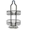 imageHOPOPRO Hanging Shower Organizer Over Head Shower Caddy Bathroom Shower Storage Rack Basket with Hooks for Sponge or Towels No Drilling ampamp Rustproof