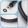imageHOPOPRO NBC News Recommended Brand Shower Hose 59 Inches Long Stainless Steel Universal Handheld Showerhead Hose with Brass Insert and Nut Easy ToolFree Installation Matte BlackMatte Black