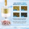 imageHOPOPRO Shower Head Filter Upgraded Shower Head Filter Replacement Cartridge 3 x Deep Water Purification Shower Filters for Removing Chlorine Fluoride Heavy Metal And Harmful Substances