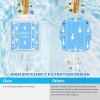 imageHOPOPRO Shower Head Filter Upgraded Shower Head Filter Replacement Cartridge 3 x Deep Water Purification Shower Filters for Removing Chlorine Fluoride Heavy Metal And Harmful Substances