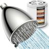 imageHOPOPRO 2In1 Filtered Shower Head 5mode High Pressure Shower Head and Preinstalled 18stage Filter Cartridge for Hard Water MultiStage Water Softener Showerhead
