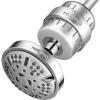 imageHOPOPRO 9 Modes Shower Head and 18 Stages Shower Filter Combo High Pressure Filtered Showerhead High Output Shower Head Combo Purifying Water for Water Healthy Life