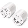 imageHOPOPRO NBC News Recommended Brand 18 Stages Shower Filter Replacement High Output Shower Filter Cartridge Replacement for Shower Systems Removing Chlorine Fluoride Heavy Metals2 Pcs
