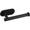 imageHOPOPRO Toilet Paper Holder Self Adhesive Premium SUS304 Stainless Steel Rustproof Toilet Roll Holder No Drilling for Bathroom Kitchen Washroom Matte BlackBlack