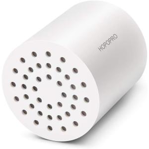 imageHOPOPRO NBC News Recommended Brand 18 Stages Shower Filter Replacement High Output Shower Filter Cartridge Replacement for Shower Systems Removing Chlorine Fluoride Heavy Metals1 Pc